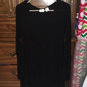 Kenar black tunic soft t-shirt material